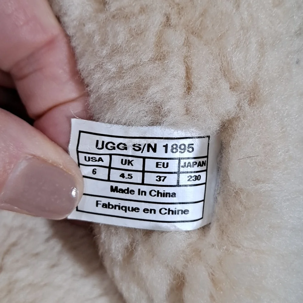 UGG Brown Retro Cargo Suede Boot